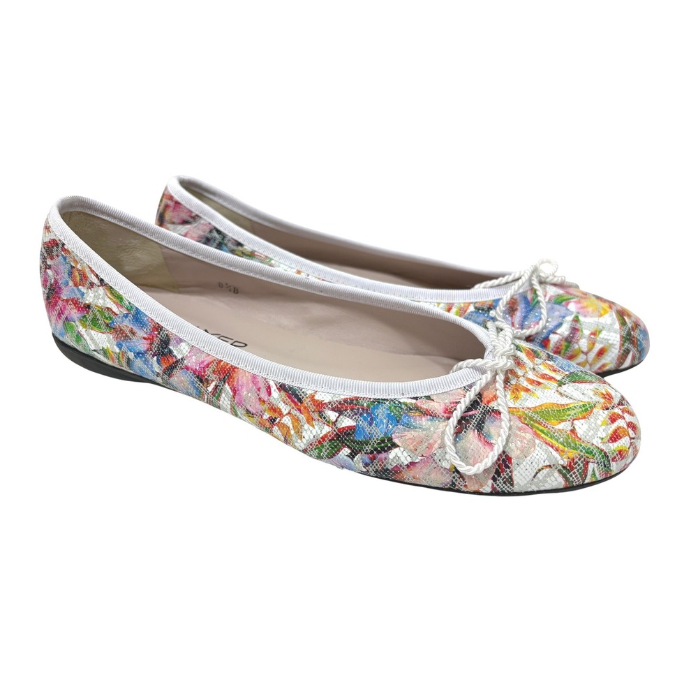 RESERVED - Attitudes Floral Print Ballet Flats Multi Color Size 8.5 B Spain